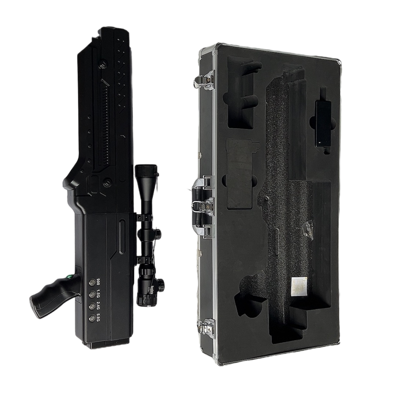  陆良手持便携式枪型低空防御反制四通道A型